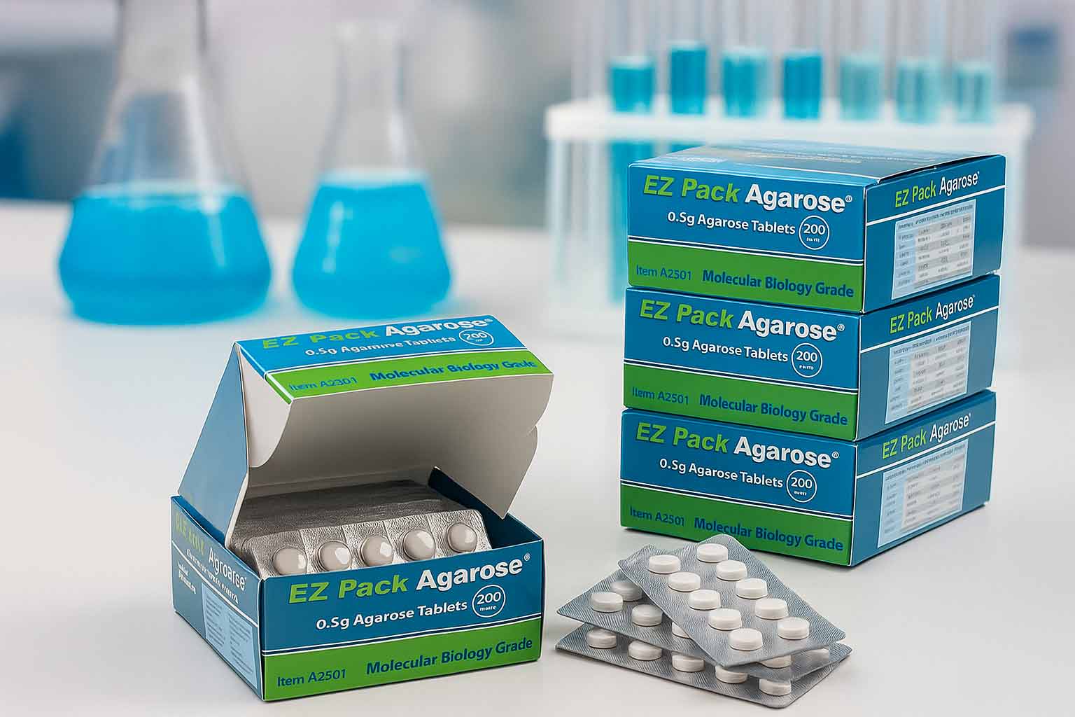 Vien Nen Agarose Ez Pack Benchmar Genobi