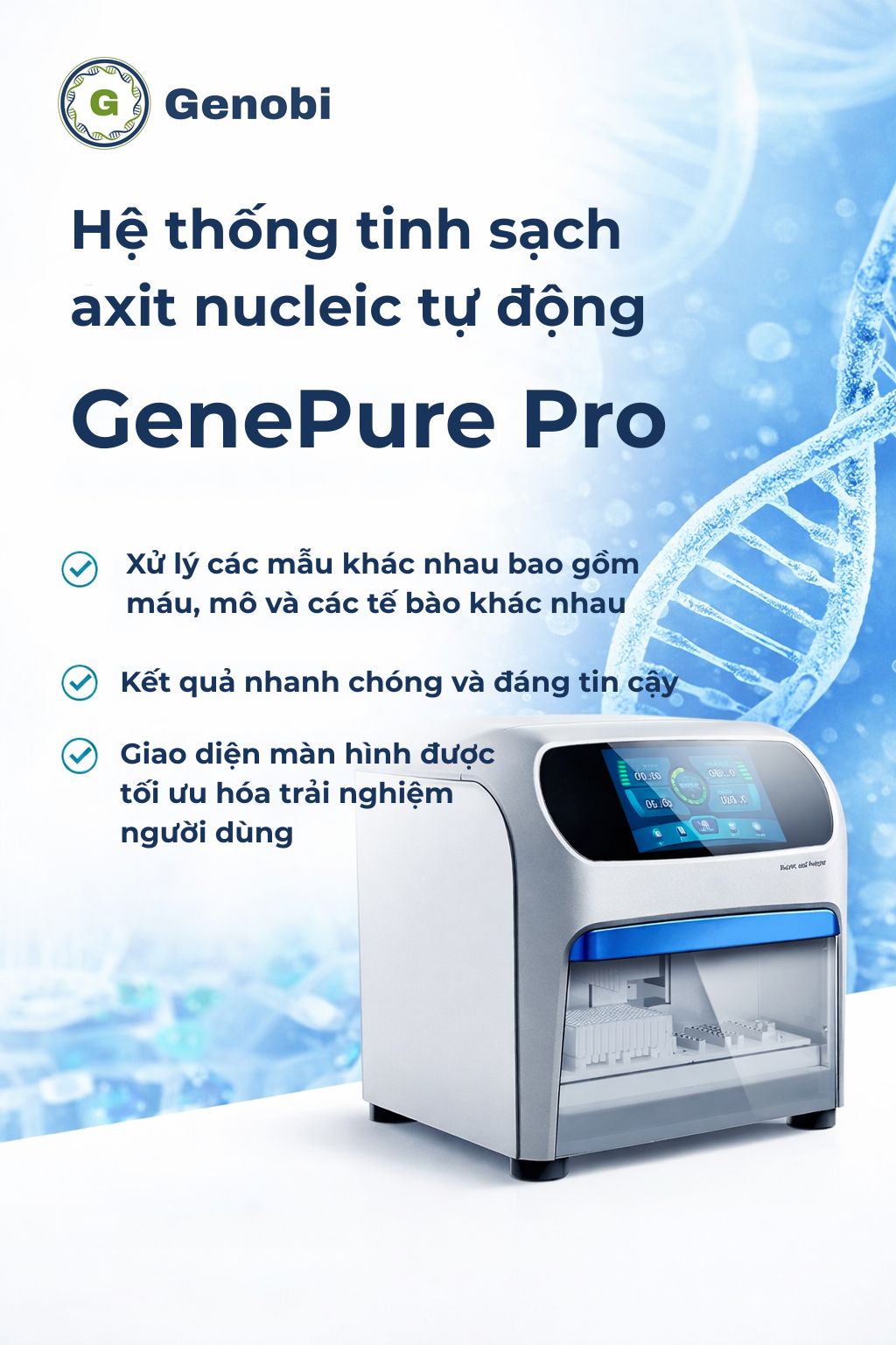 He Thong Tinh Sach Acid Nucleic Genobi