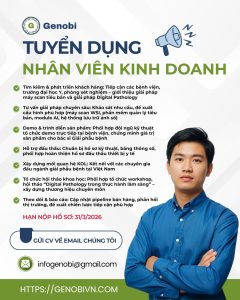 Tuyển dụng nhân viên kinh doanh Genobi tháng 3/2026