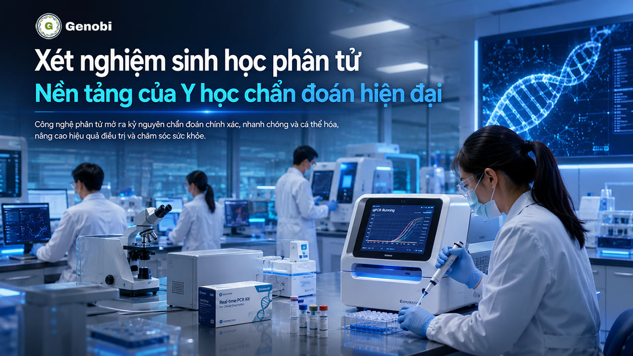 Xét nghiệm sinh học phân tử: Nền tảng của Y học chẩn đoán hiện đại
